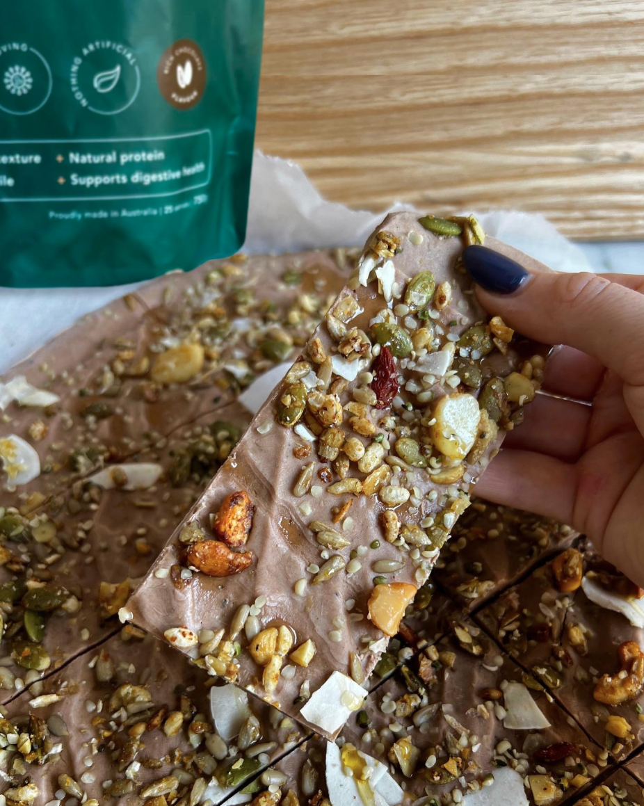 Protein bar with plant protein home made